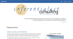 Desktop Screenshot of inferentialist.com