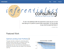 Tablet Screenshot of inferentialist.com